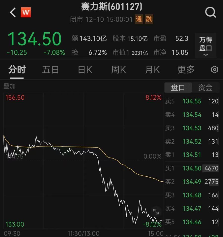 賽力斯股價(jià)近期顯著下跌的原因分析，賽力斯股價(jià)近期顯著下跌的原因深度解析