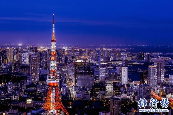 日本東京必去十大景點(diǎn)排名，東京必游十大景點(diǎn)排行榜