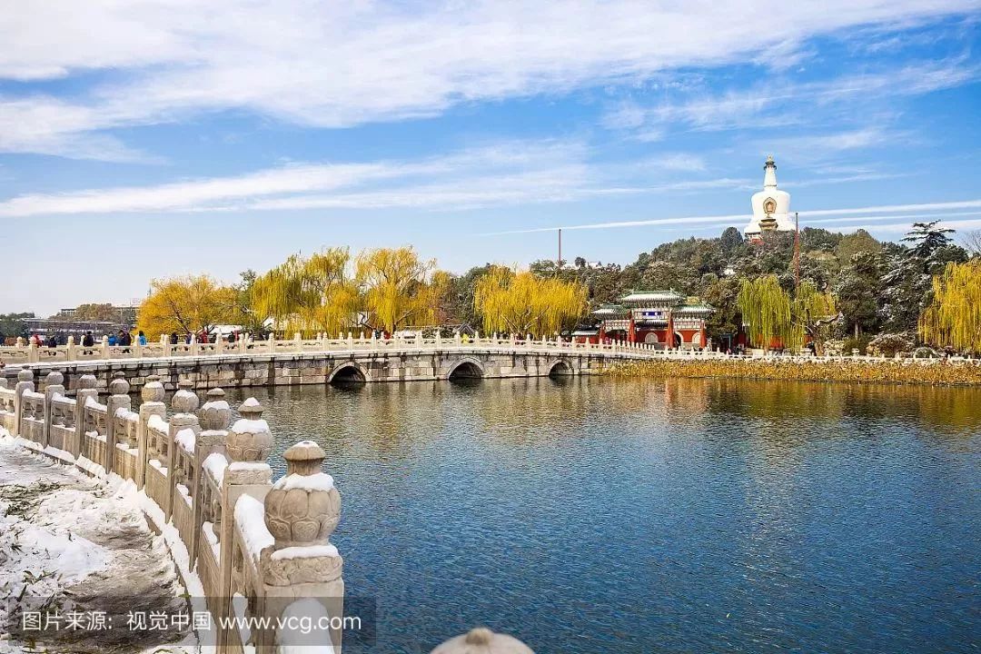 北海公園景點(diǎn)繁多，美不勝收，北海公園，美景繁多，美不勝收