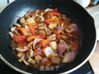 西紅柿燉牛肉的家常做法